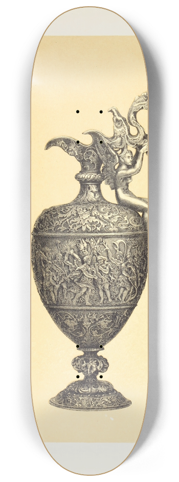 John Charles Robinson - Silver Ewer 8.25 inch art skate deck