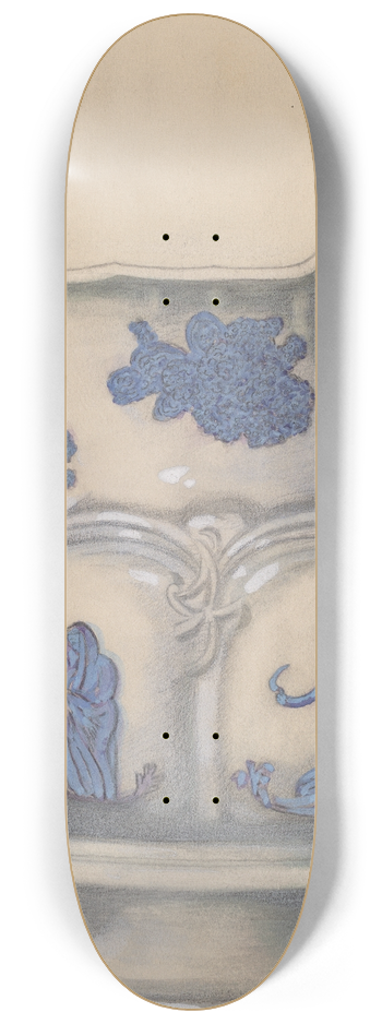 John Cutting - Pitcher 8.25 inch art skate deck