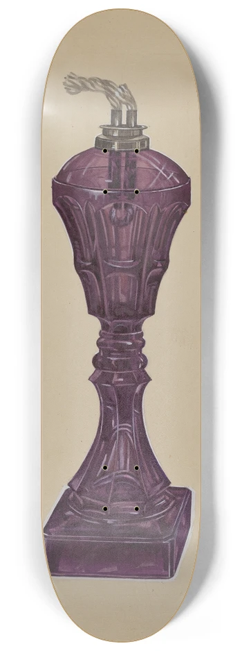 John Dana - Lamp 8.25 inch art skate deck