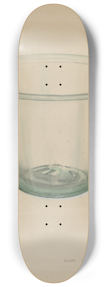 John Dana - Milk Bowl 8.25 inch art skate deck