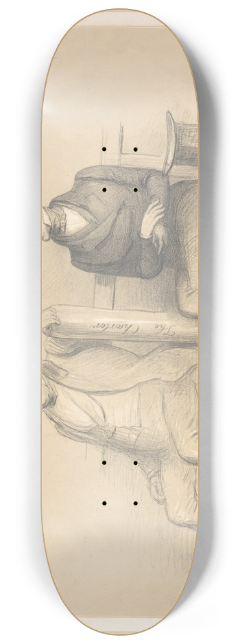 John Doyle - The Rivals: Extremes Meet 8.25 inch art skate deck