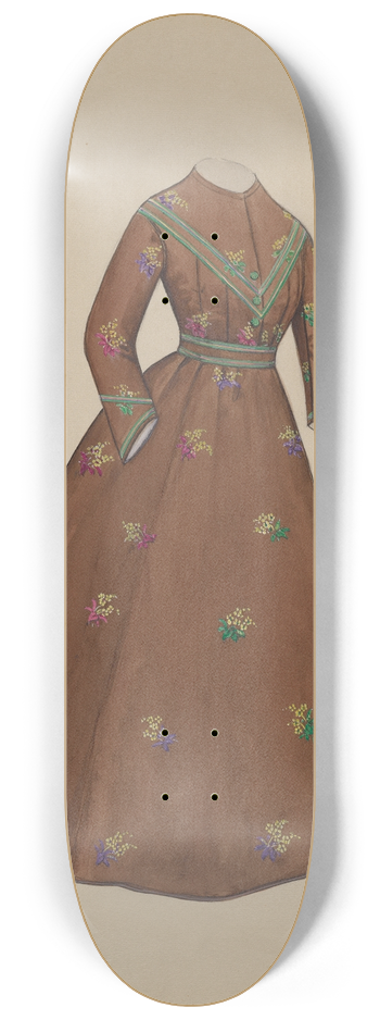 Jessie M. Benge - Dress 8.25 inch art skate deck