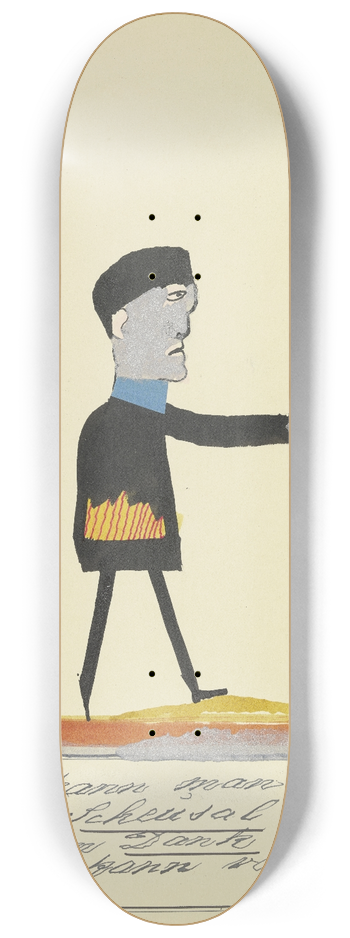 John Elsas - Hier kann man den Herrn Scheusal sehen  8.25 inch art skate deck