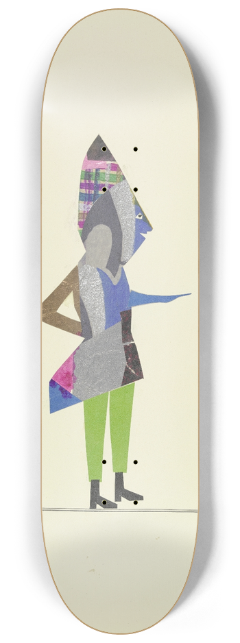 John Elsas - Untitled 8.25 inch art skate deck