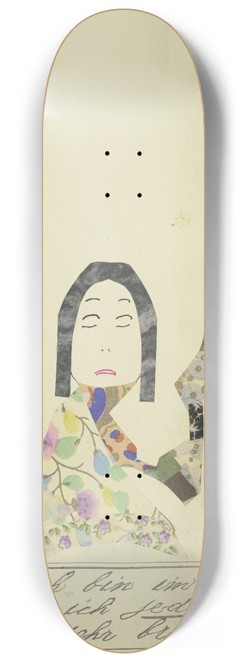 John Elsas - Wenn ich bin im Zauberschlaf  8.25 inch art skate deck