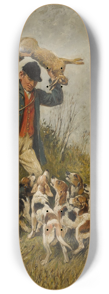 John Emms - Huntsman and Hounds 8.25 inch art skate deck