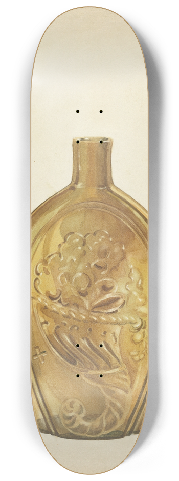 John Fisk - Flask 8.25 inch art skate deck