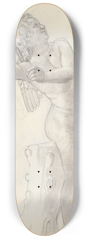 John Flaxman - Cupid 8.25 inch art skate deck