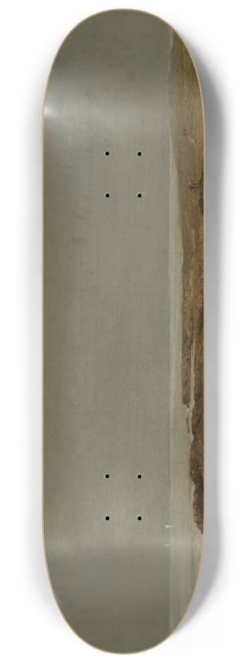 John Frederick Kensett - Coast Scene 8.25 inch art skate deck