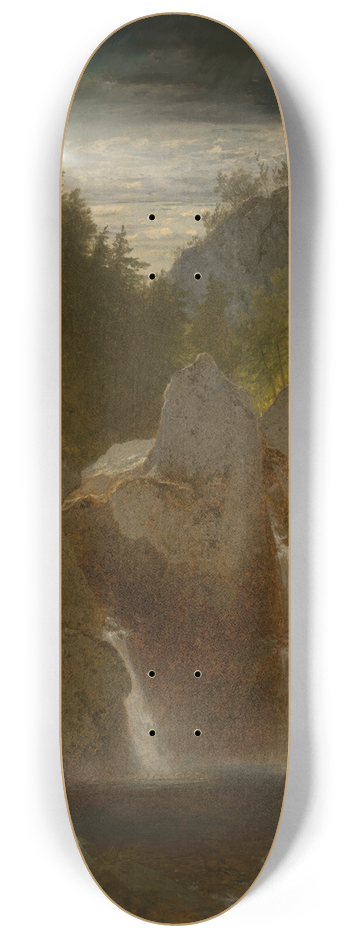 John Frederick Kensett - Rocky Pool, Bash-BishFalls 8.25 inch art skate deck