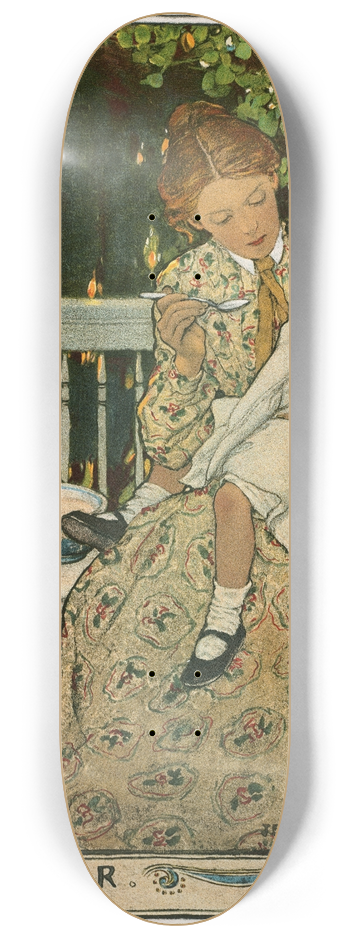Jessie Willcox Smith - Supper 8.25 inch art skate deck