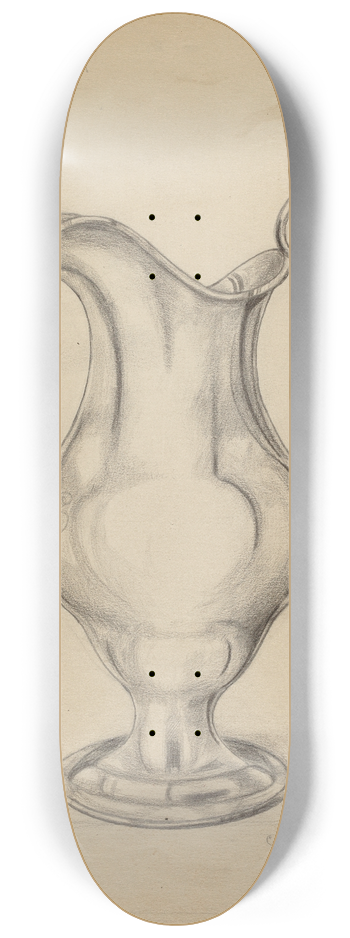 John Garay - Silver Pitcher 8.25 inch art skate deck