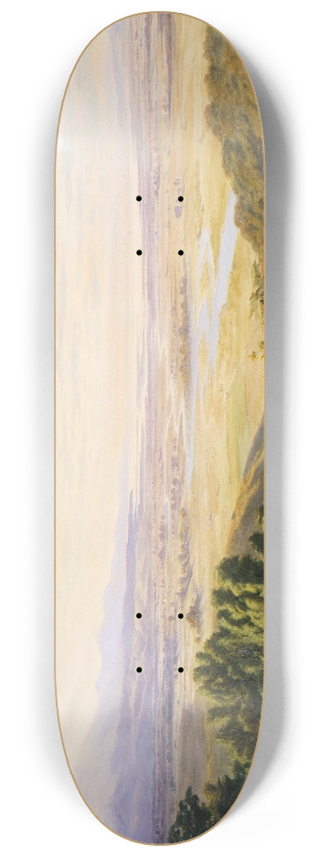John Gully - Landscape, Nelson 8.25 inch art skate deck