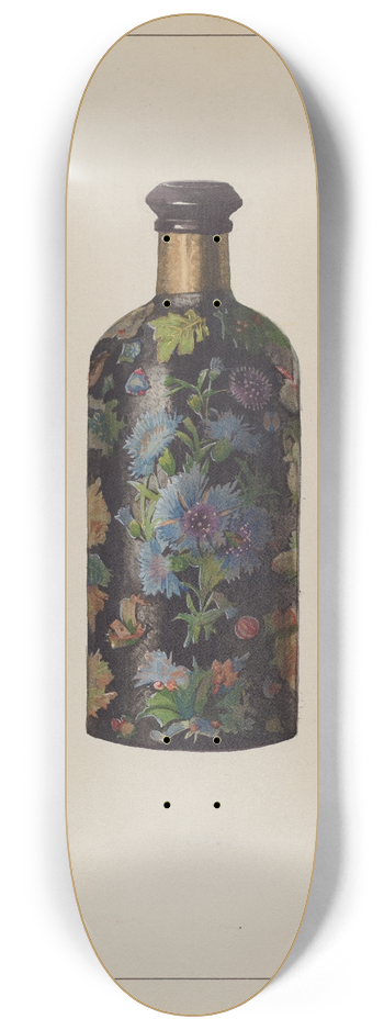 J. Howard Iams - Decorated Bottle 8.25 inch art skate deck