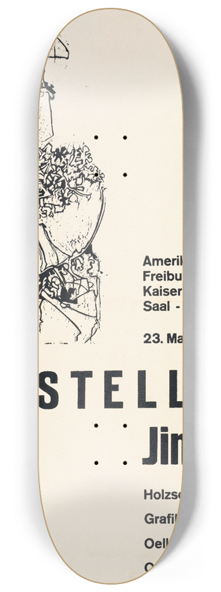 Jim Todd - Ausstellung Jim Todd 8.25 inch art skate deck