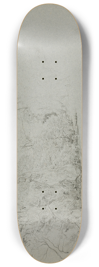 John Linnell - Pike Pool, Beresford Hall, Derbyshire 8.25 inch art skate deck