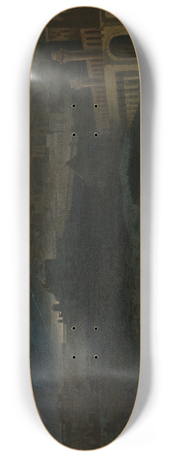John Martin - Repentance ofNineveh 8.25 inch art skate deck