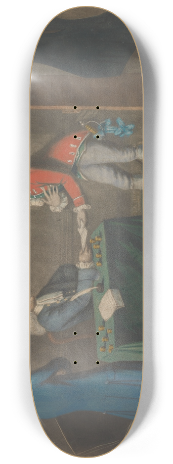 John Raphael Smith - The Prodigal Son Recieves His Patrimony 8.25 inch art skate deck