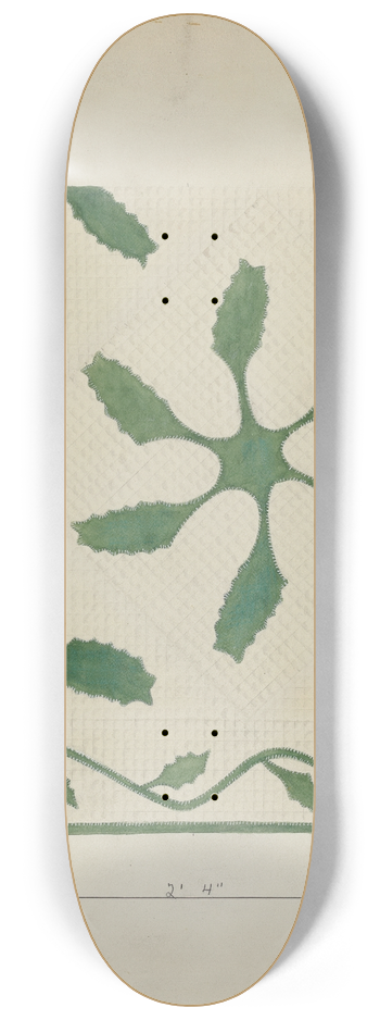 John R. Towers - Applique Coverlet 8.25 inch art skate deck