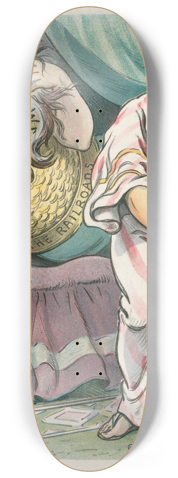 John Samuel Pughe - The American Samson 8.25 inch art skate deck