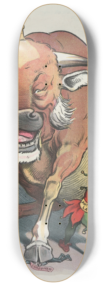 John Samuel Pughe - The way of the transgressor is 8.25 inch art skate deck