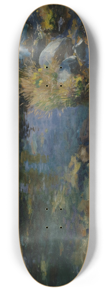 John Singer Sargent - Alpine Pool 8.25 inch art skate deck