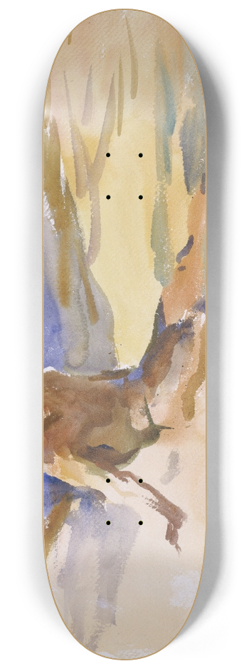 John Singer Sargent - Bather, Florida 8.25 inch art skate deck