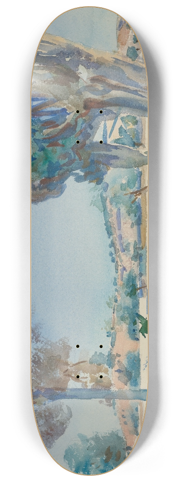 John Singer Sargent - Jerusalem 8.25 inch art skate deck