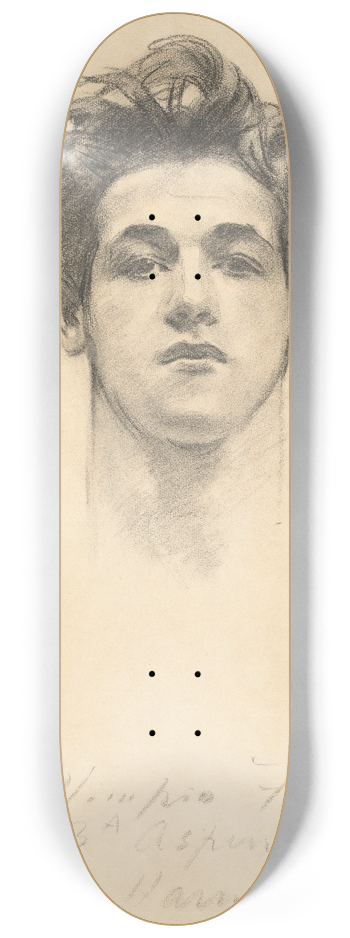 John Singer Sargent - Olimpio Fusco 8.25 inch art skate deck