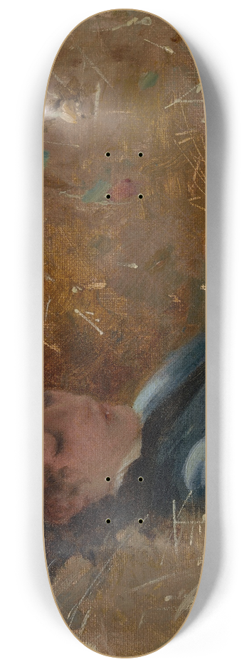John Singer Sargent - Resting 8.25 inch art skate deck