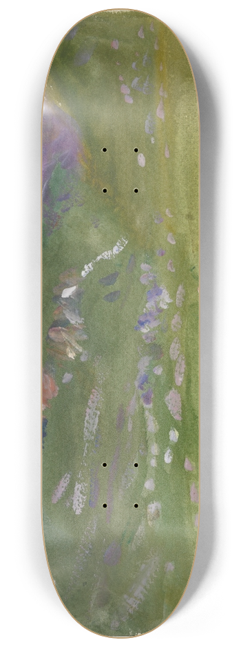 John Singer Sargent - Sellar Alp, Dolomites 8.25 inch art skate deck