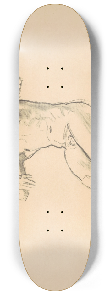 John Singer Sargent - Study for Arion 8.25 inch art skate deck