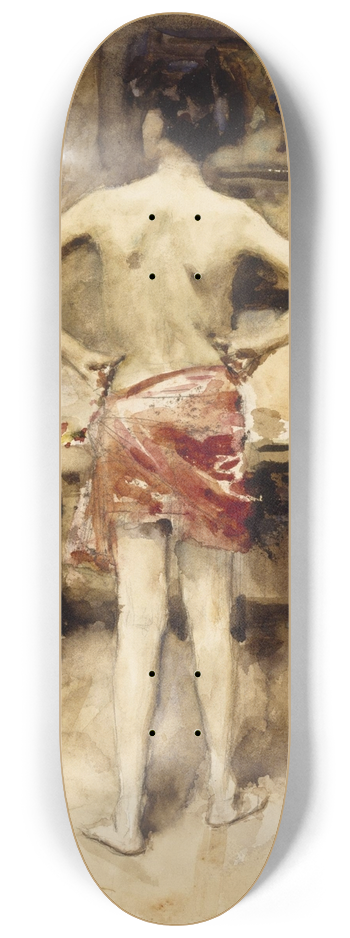 John Singer Sargent - The Model 8.25 inch art skate deck