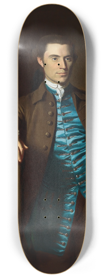 John Singleton Copley - Thaddeus Burr 8.25 inch art skate deck