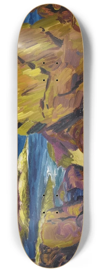 John Sloan - Yellow Rock, Gloucester 8.25 inch art skate deck