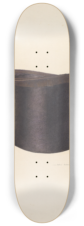 John Swientochowski - High Silk Hat 8.25 inch art skate deck