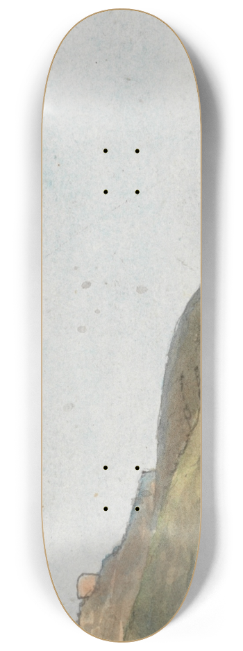 John Thomas Serres - Dunmose, West by North 8.25 inch art skate deck