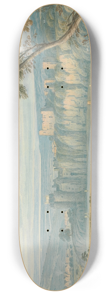 John Varley - Chepstow Castle 8.25 inch art skate deck