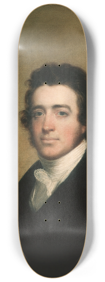 John Wesley Jarvis - Augustus Washington Clason 8.25 inch art skate deck
