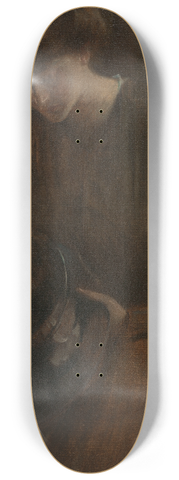 John White Alexander - A Toiler 8.25 inch art skate deck