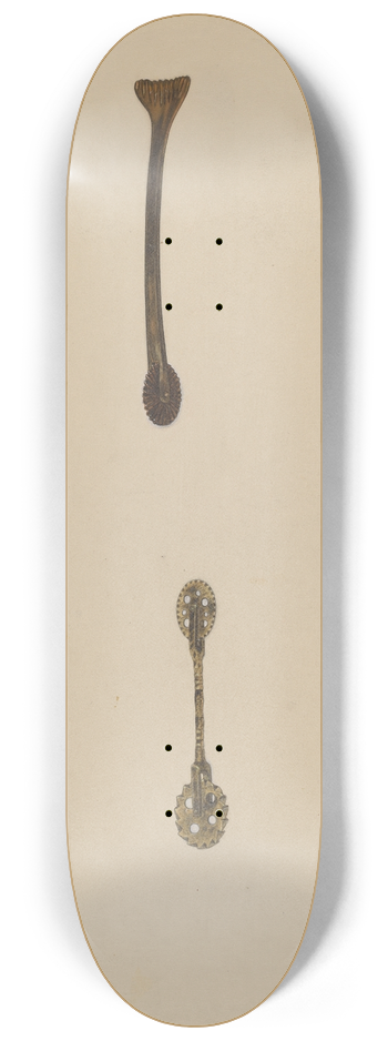 John Wilkes - Crimping Wheel 8.25 inch art skate deck