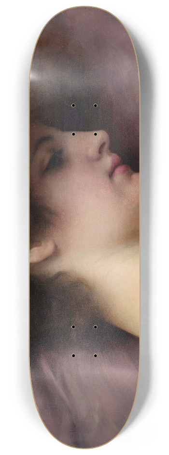 John William Godward - Far Away Thoughts 8.25 inch art skate deck