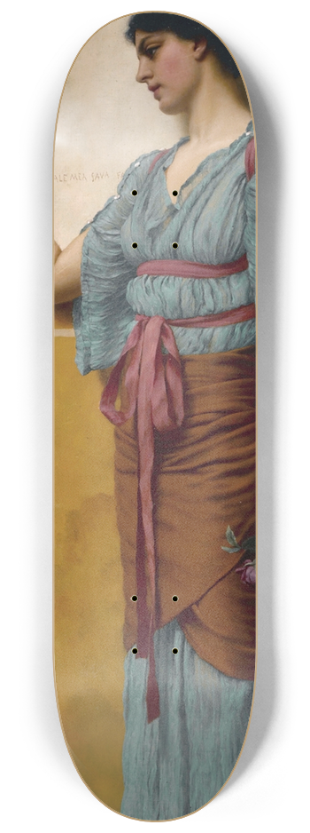 John William Godward - The Trysting Place 8.25 inch art skate deck