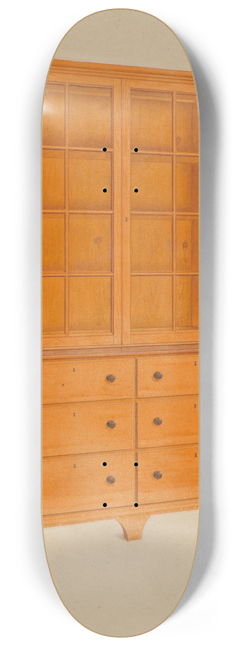 John W. Kelleher - Shaker Cabinet 8.25 inch art skate deck