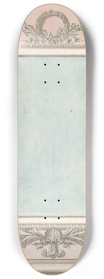 John Yenn - Design for a Mirror 8.25 inch art skate deck