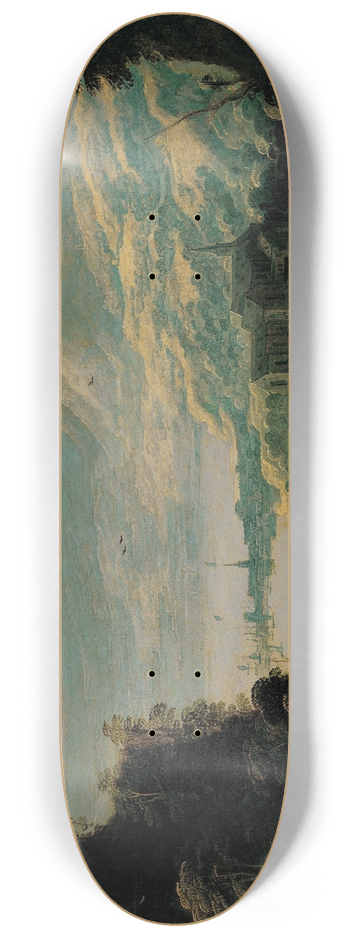 Joos de Momper - Mountain Landscape 8.25 inch art skate deck