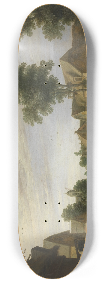 Joost Cornelisz Droochsloot - Village Fair 8.25 inch art skate deck