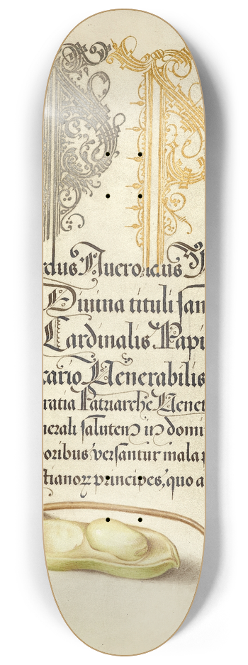 Joris Hoefnagel - Broad Bean and Liverleaf 8.25 inch art skate deck