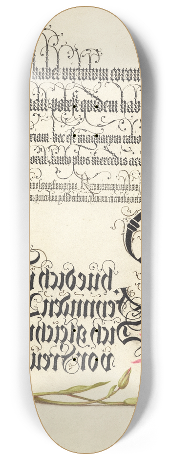 Joris Hoefnagel - Cuckoo Flower 8.25 inch art skate deck