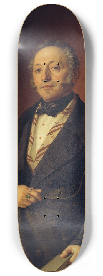 Josef Engelhart - Der Apotheker Dr. Hofmann 8.25 inch art skate deck